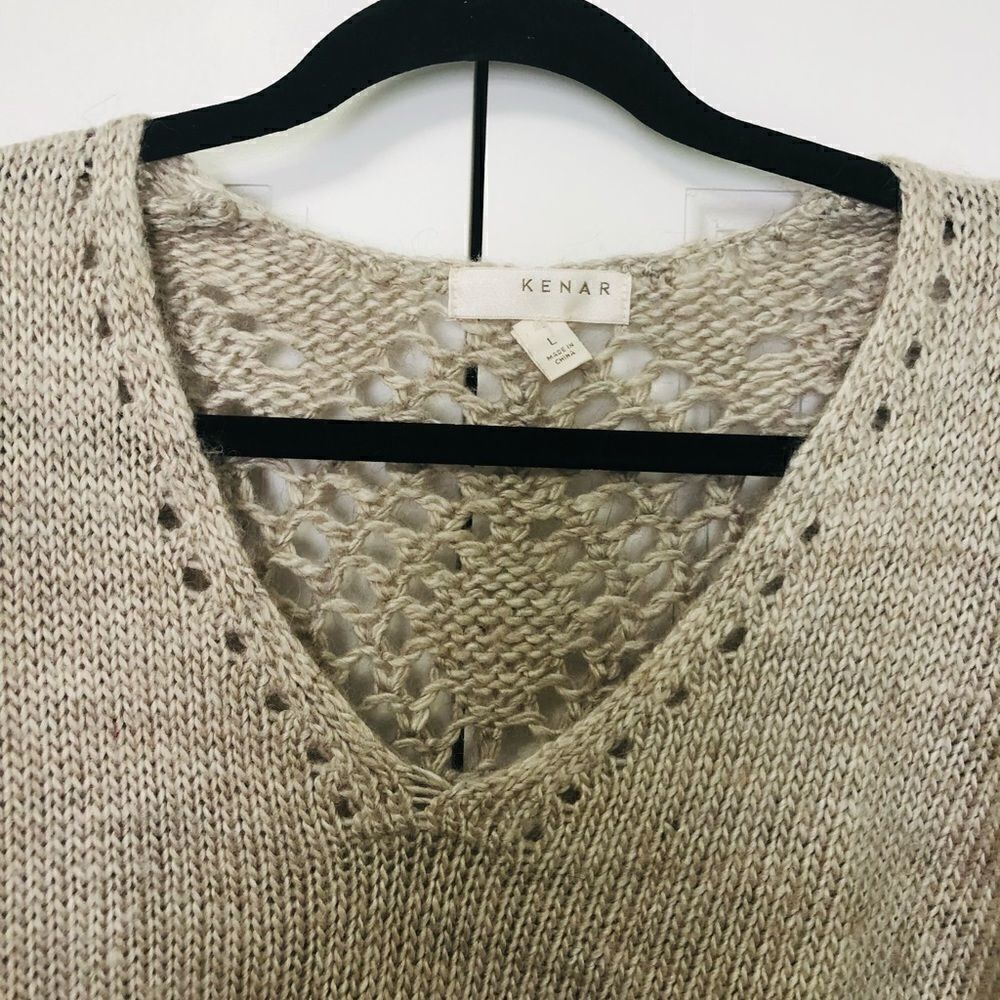 Kenar Open Knit Pullover Sweater - Picture 7 of 15